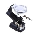 Настольная лупа третья рука - стенд для пайки, 3X/4,5Х, LED подсветка TH-7023B