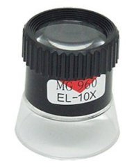 Лупа часовая контактная 10х-25мм MG13098