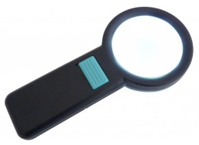 Лупа ручная 5x 82mm с подсветкой 10LED MG82007