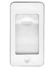 Лупа карманная 5/16x iPhone для чтения с подсветкой (4 LED, белая)