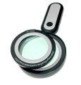 Лупа ручная 10x 75mm / 30x 60mm FD-8895 с подсветкой 21 LED