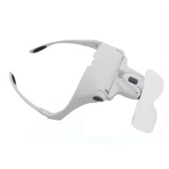 Лупа налобная очки, LED подсветка, MG 9892B2