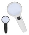 Лупа ручная 110мм с подсветкой 3LED DT7666